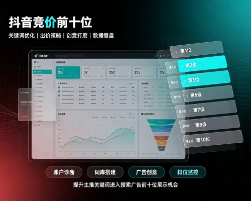 垫江抖音搜索竞价